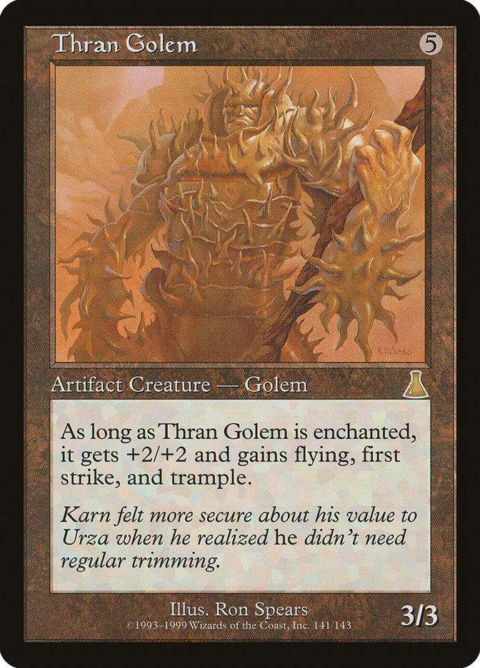 Thran Golem [Urza's Destiny] | Pegasus Games WI