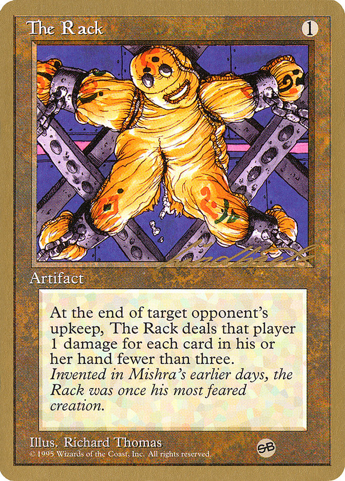 The Rack (Leon Lindback) (SB) [Pro Tour Collector Set] | Pegasus Games WI