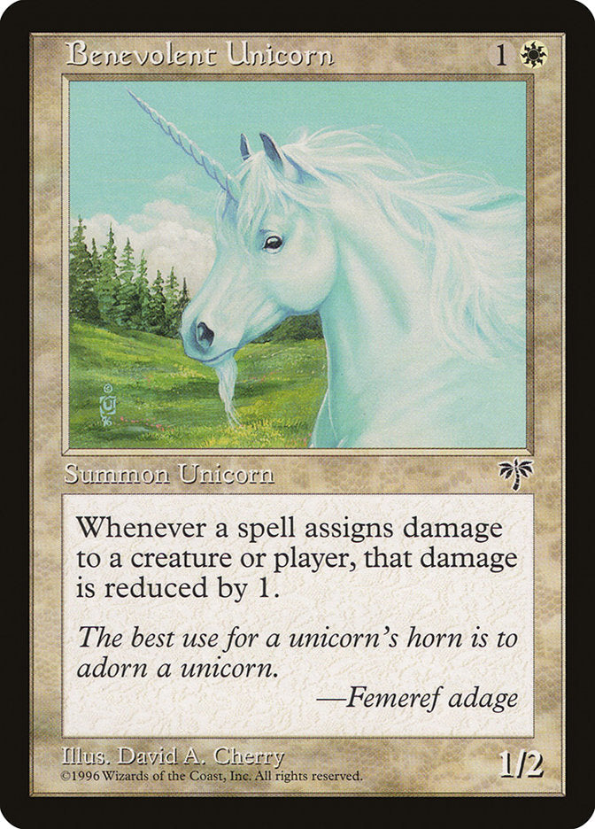 Benevolent Unicorn [Mirage] | Pegasus Games WI