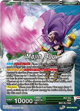 Majin Buu // Majin Buu, Unadulterated Might (BT14-062) [Cross Spirits] | Pegasus Games WI