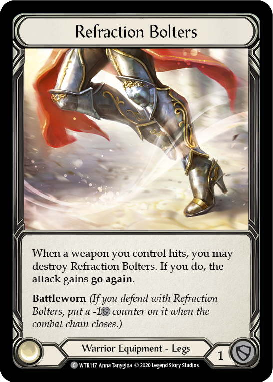 Refraction Bolters [WTR117] Unlimited Rainbow Foil | Pegasus Games WI