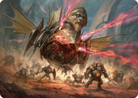 Liberator, Urza's Battlethopter Art Card [The Brothers' War Art Series] | Pegasus Games WI