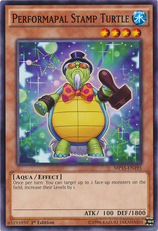 Performapal Stamp Turtle [MP15-EN195] Common | Pegasus Games WI