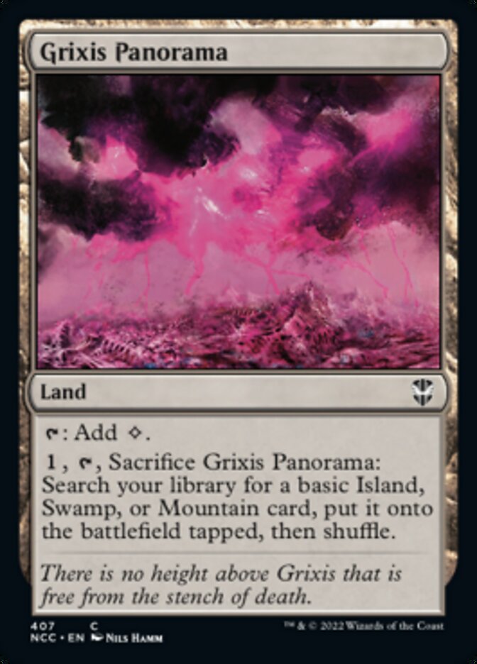 Grixis Panorama [Streets of New Capenna Commander] | Pegasus Games WI