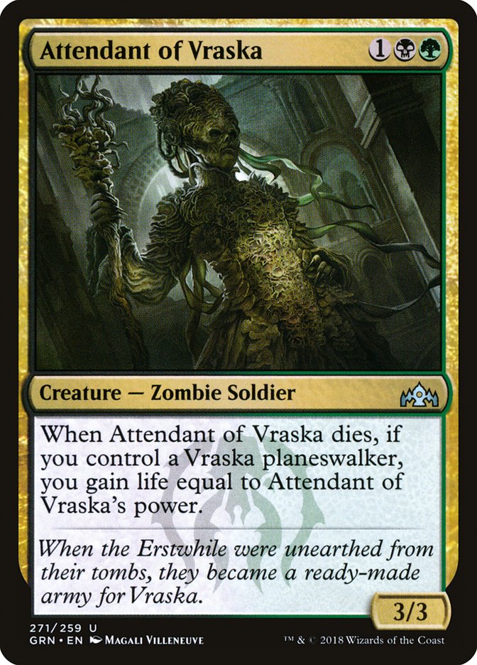 Attendant of Vraska [Guilds of Ravnica] | Pegasus Games WI