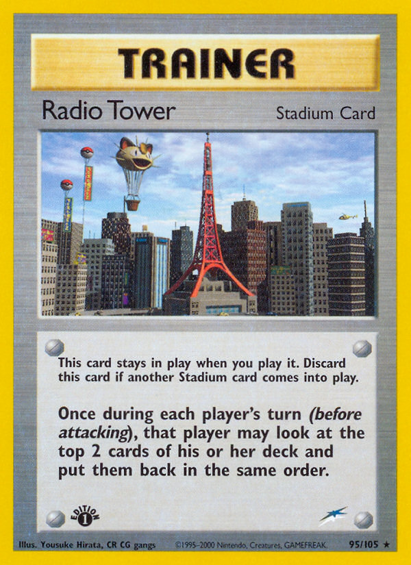 Radio Tower (95/105) [Neo Destiny 1st Edition] | Pegasus Games WI