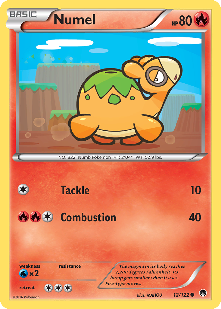 Numel (12/122) [XY: BREAKpoint] | Pegasus Games WI