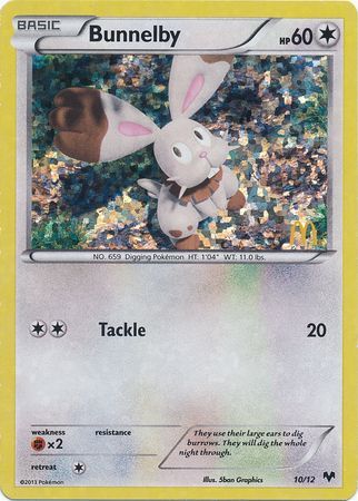 Bunnelby (10/12) [McDonald's Promos: 2014 Collection] | Pegasus Games WI