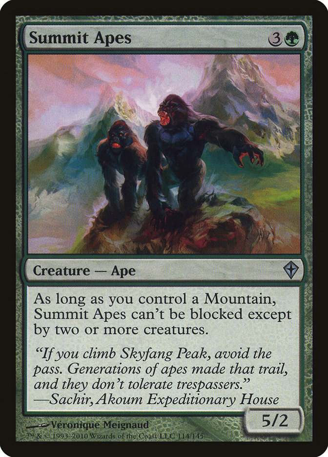 Summit Apes [Worldwake] | Pegasus Games WI