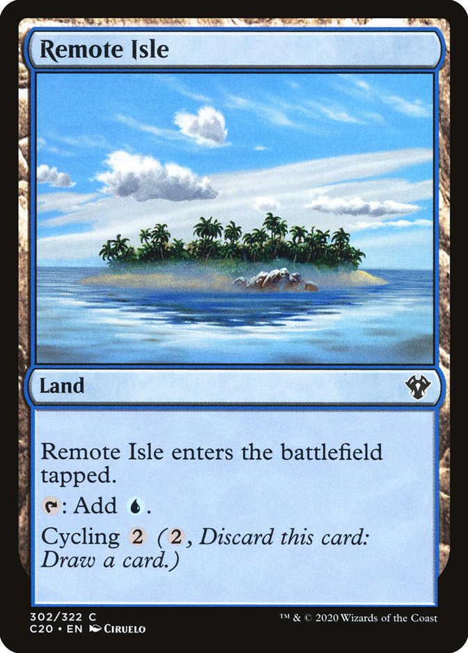 Remote Isle [Commander 2020] | Pegasus Games WI