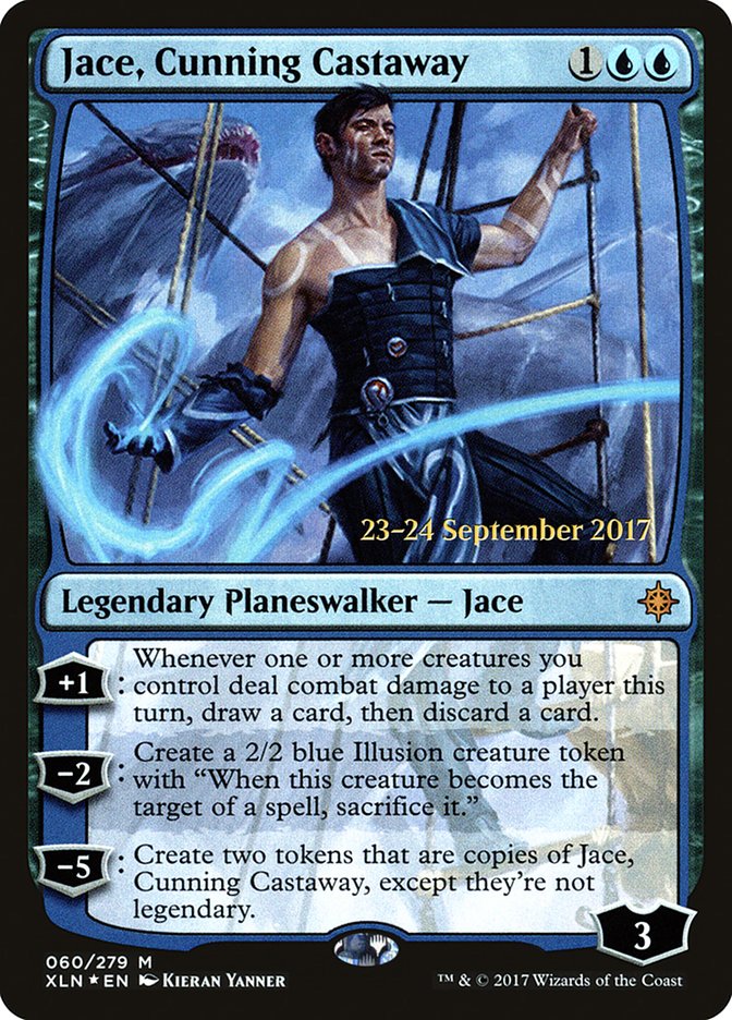 Jace, Cunning Castaway [Ixalan Prerelease Promos] | Pegasus Games WI