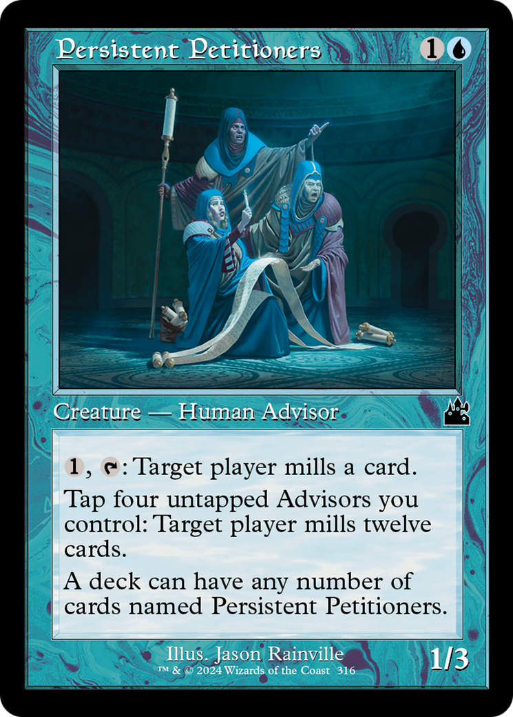 Persistent Petitioners (Retro Frame) [Ravnica Remastered] | Pegasus Games WI