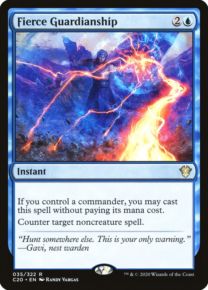Fierce Guardianship [Commander 2020] | Pegasus Games WI