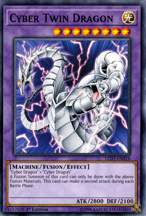 Cyber Twin Dragon [LED3-EN018] Common | Pegasus Games WI
