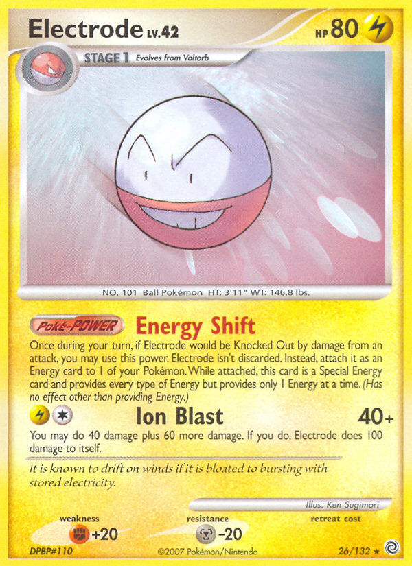 Electrode (26/132) [Diamond & Pearl: Secret Wonders] | Pegasus Games WI