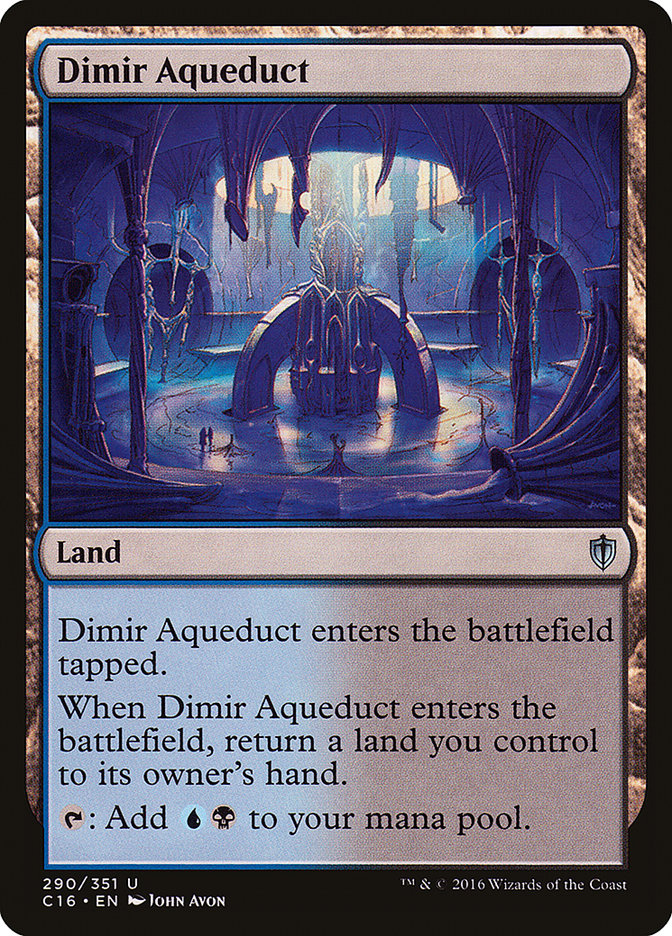 Dimir Aqueduct [Commander 2016] | Pegasus Games WI