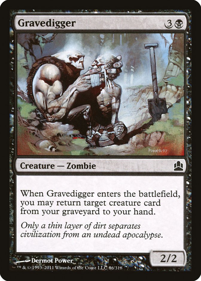 Gravedigger [Commander 2011] | Pegasus Games WI