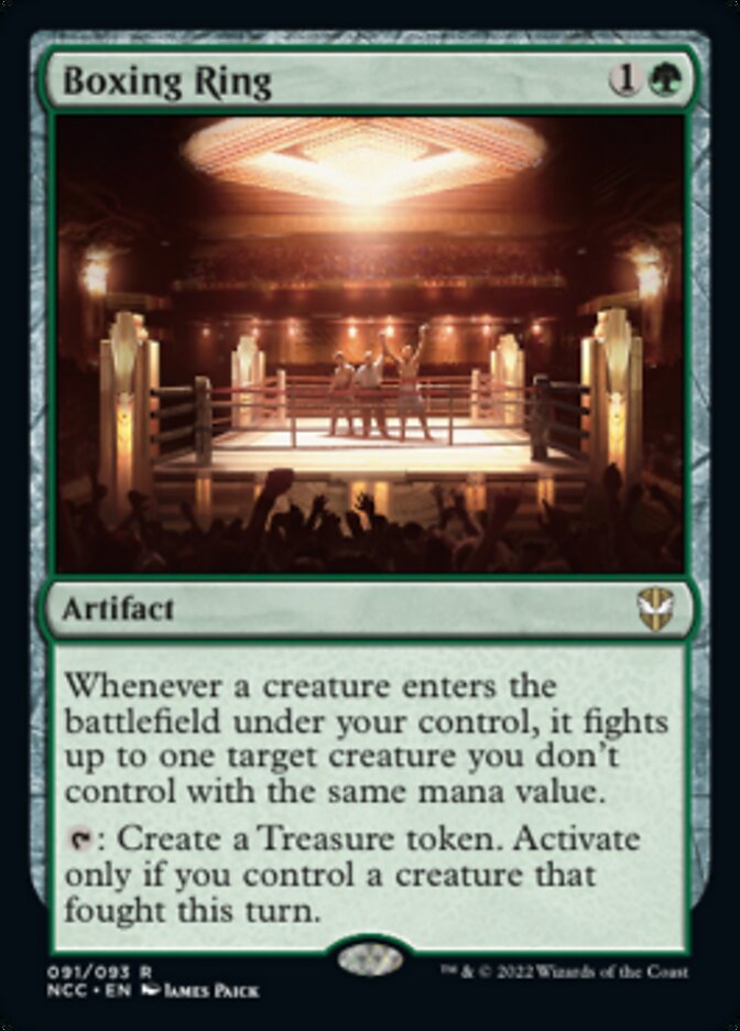 Boxing Ring [Streets of New Capenna Commander] | Pegasus Games WI