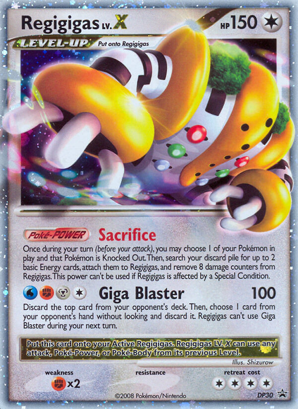 Regigigas LV.X (DP30) [Diamond & Pearl: Black Star Promos] | Pegasus Games WI