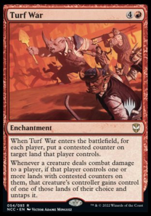 Turf War (Promo Pack) [Streets of New Capenna Commander Promos] | Pegasus Games WI