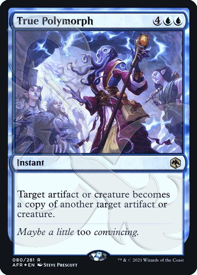 True Polymorph (Ampersand Promo) [Dungeons & Dragons: Adventures in the Forgotten Realms Promos] | Pegasus Games WI