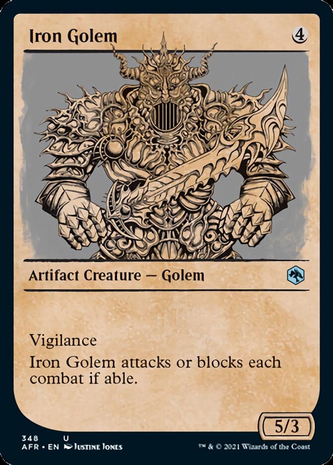 Iron Golem (Showcase) [Dungeons & Dragons: Adventures in the Forgotten Realms] | Pegasus Games WI