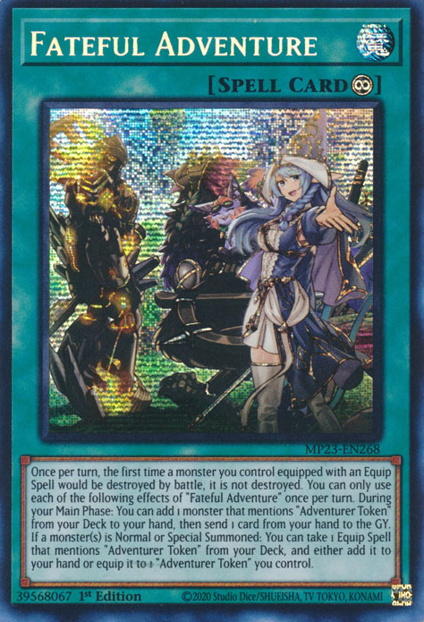 Fateful Adventure [MP23-EN268] Prismatic Secret Rare | Pegasus Games WI