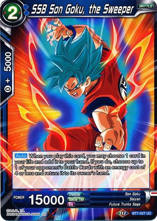 SSB Son Goku, the Sweeper [BT7-027] | Pegasus Games WI