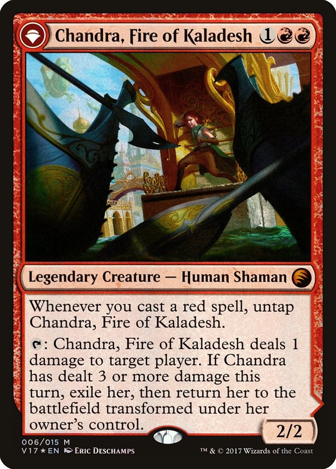 Chandra, Fire of Kaladesh // Chandra, Roaring Flame [From the Vault: Transform] | Pegasus Games WI