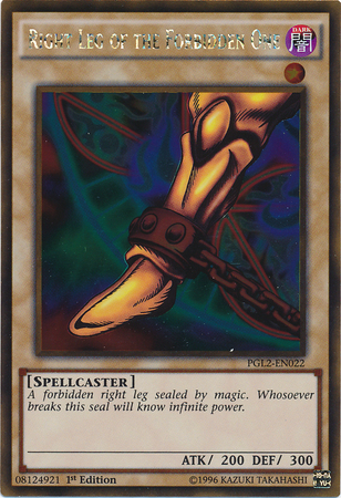 Right Leg of the Forbidden One [PGL2-EN022] Gold Rare | Pegasus Games WI