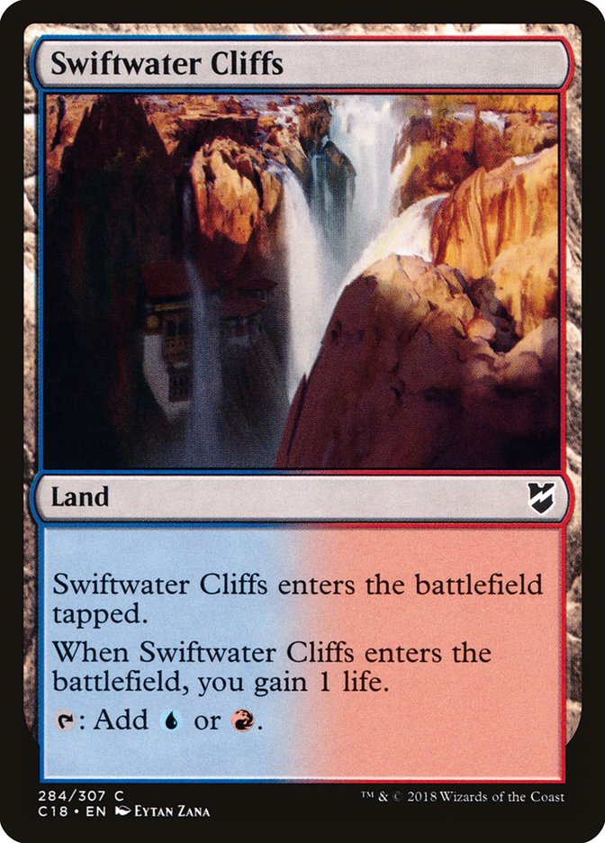 Swiftwater Cliffs [Commander 2018] | Pegasus Games WI