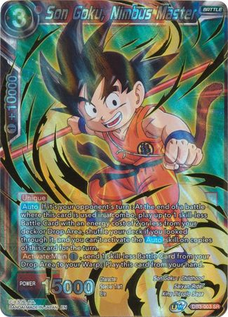 Son Goku, Nimbus Master [DB3-003] | Pegasus Games WI