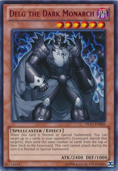 Delg the Dark Monarch (Green) [DL17-EN009] Rare | Pegasus Games WI