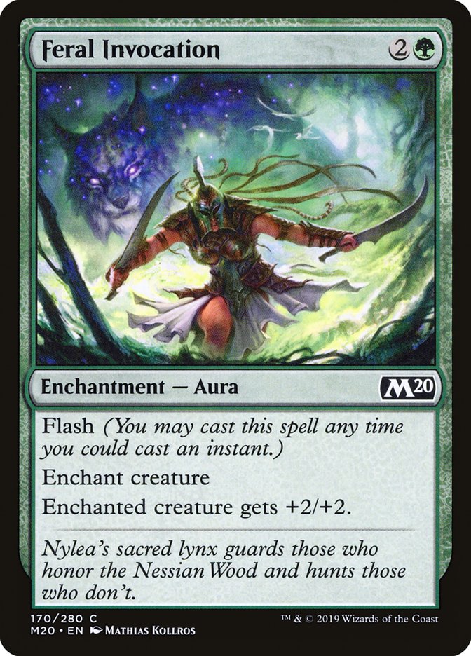 Feral Invocation [Core Set 2020] | Pegasus Games WI
