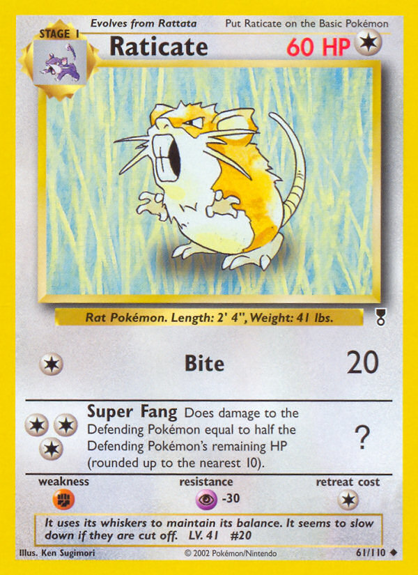 Raticate (61/110) [Legendary Collection] | Pegasus Games WI