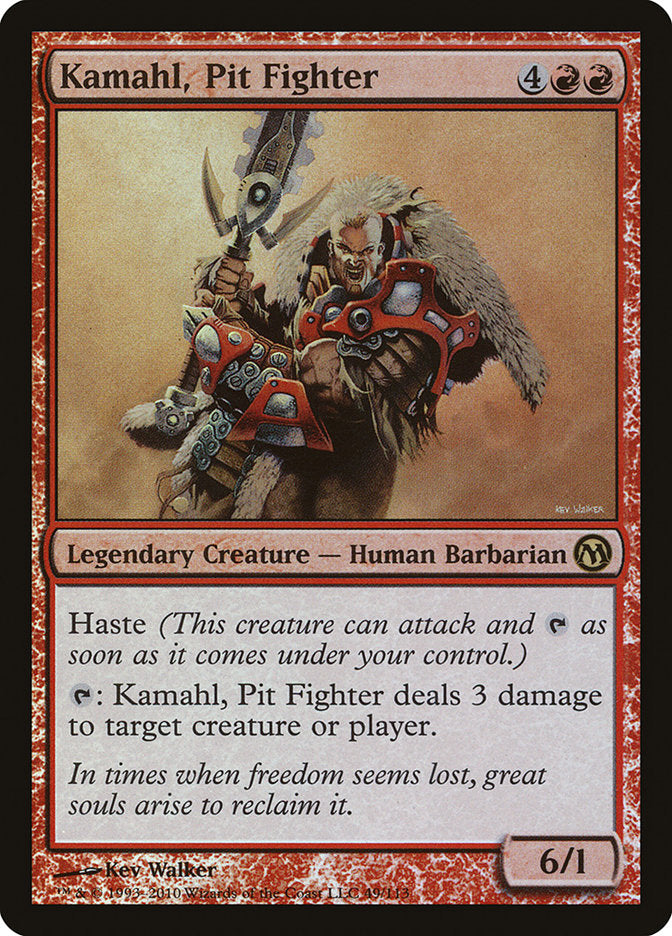 Kamahl, Pit Fighter [Duels of the Planeswalkers] | Pegasus Games WI