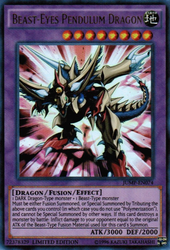 Beast-Eyes Pendulum Dragon [JUMP-EN074] Ultra Rare | Pegasus Games WI