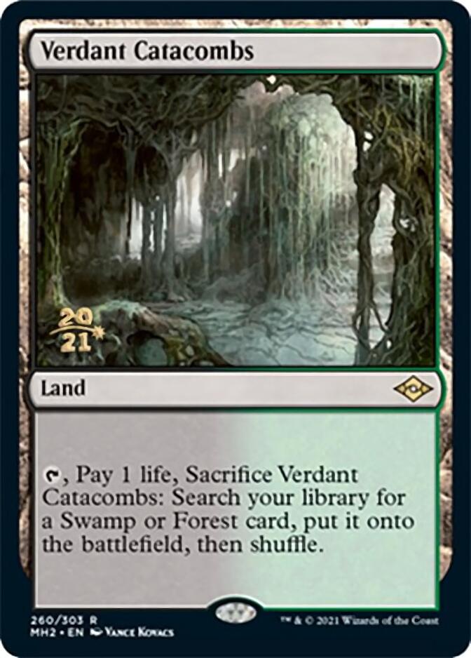 Verdant Catacombs [Modern Horizons 2 Prerelease Promos] | Pegasus Games WI