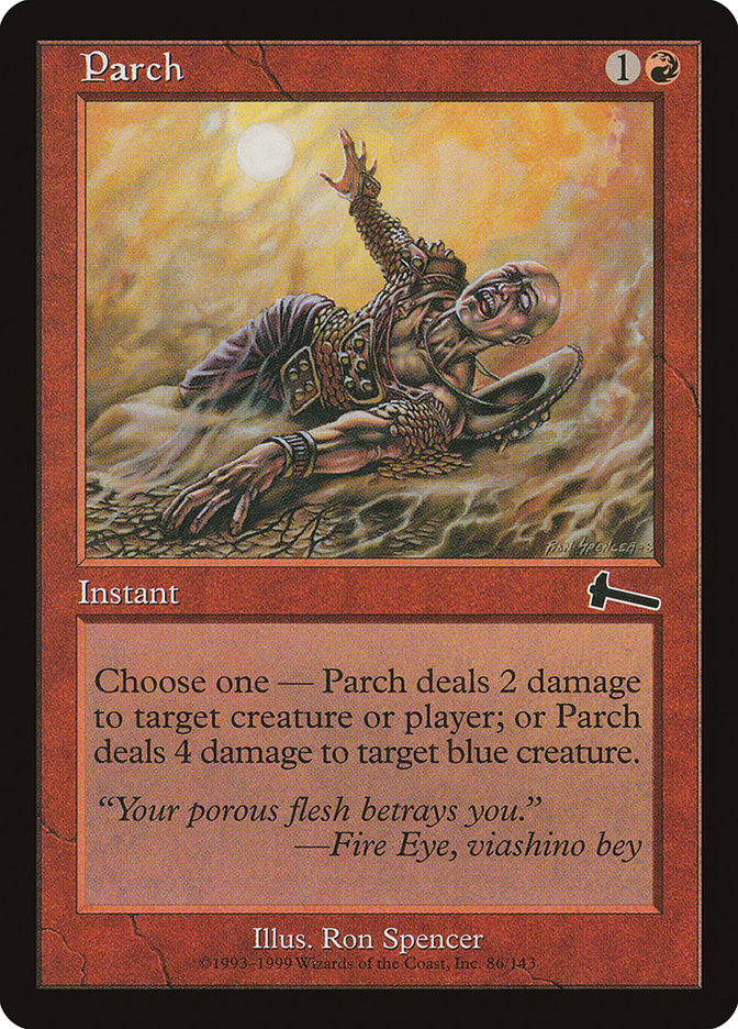 Parch [Urza's Legacy] | Pegasus Games WI
