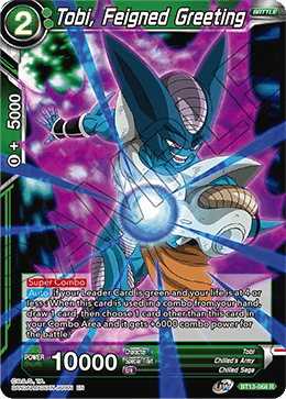 Tobi, Feigned Greeting (Rare) [BT13-068] | Pegasus Games WI