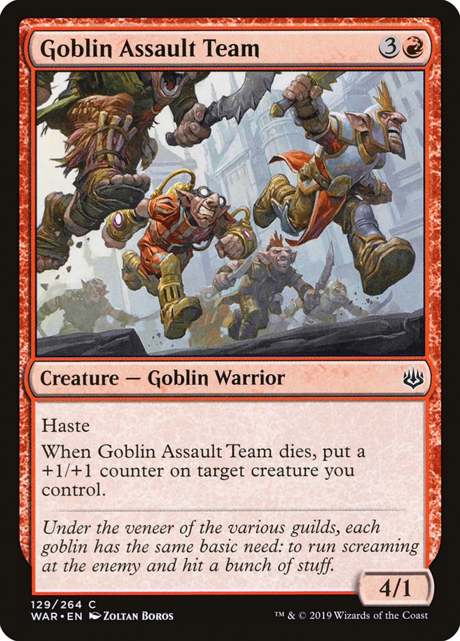 Goblin Assault Team [War of the Spark] | Pegasus Games WI