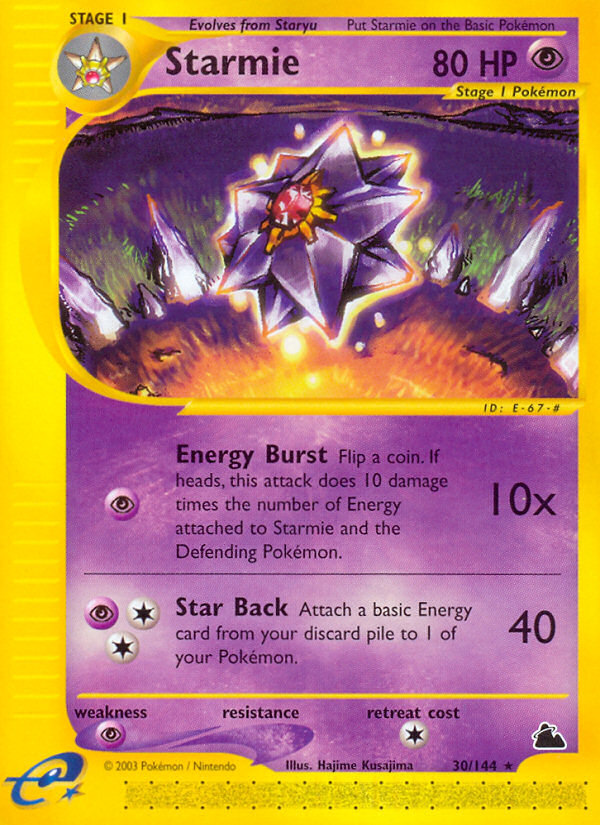 Starmie (30/144) [Skyridge] | Pegasus Games WI