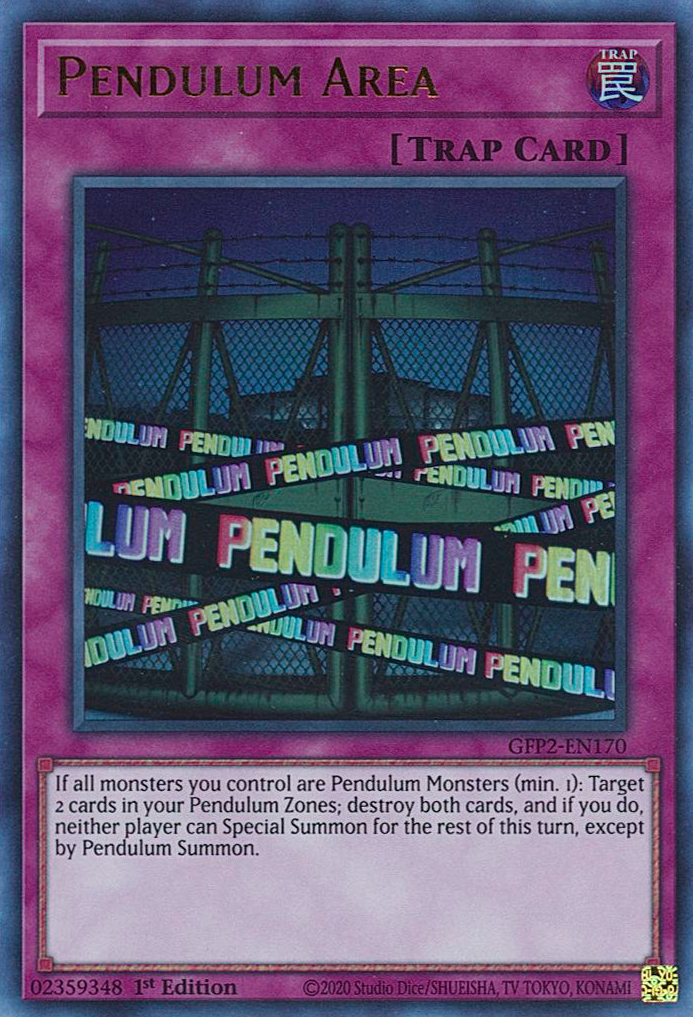 Pendulum Area [GFP2-EN170] Ultra Rare | Pegasus Games WI