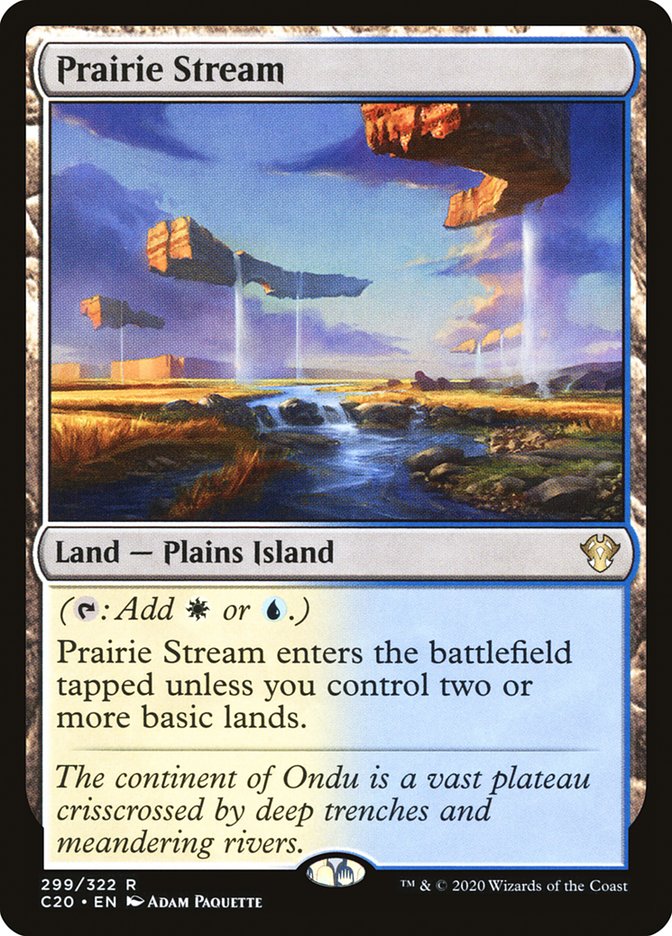 Prairie Stream [Commander 2020] | Pegasus Games WI
