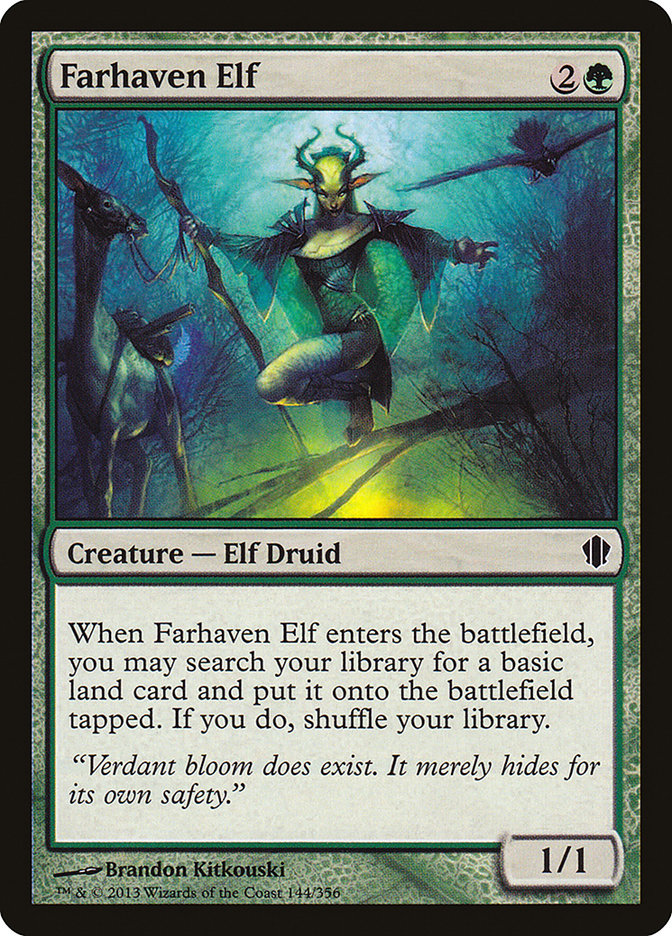 Farhaven Elf [Commander 2013] | Pegasus Games WI