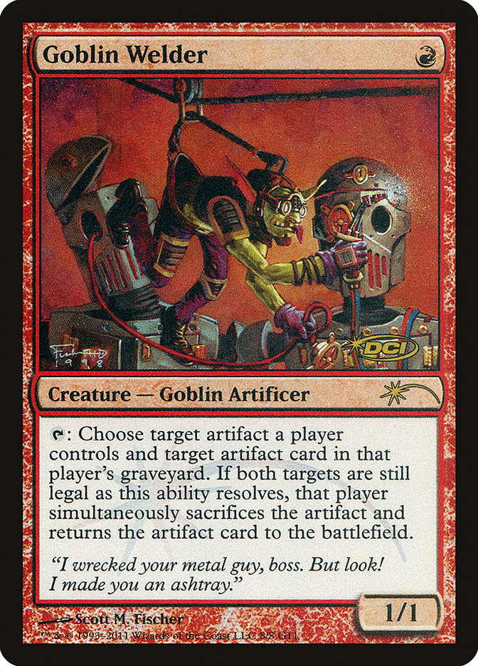 Goblin Welder [Judge Gift Cards 2011] | Pegasus Games WI