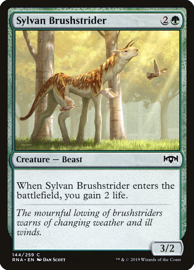 Sylvan Brushstrider [Ravnica Allegiance] | Pegasus Games WI