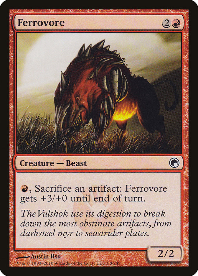 Ferrovore [Scars of Mirrodin] | Pegasus Games WI