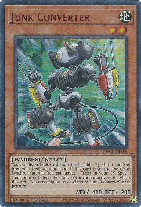 Junk Converter (Red) [LDS3-EN118] Ultra Rare | Pegasus Games WI