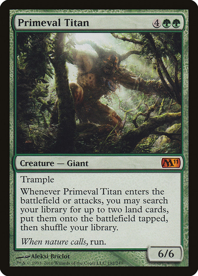 Primeval Titan [Magic 2011] | Pegasus Games WI